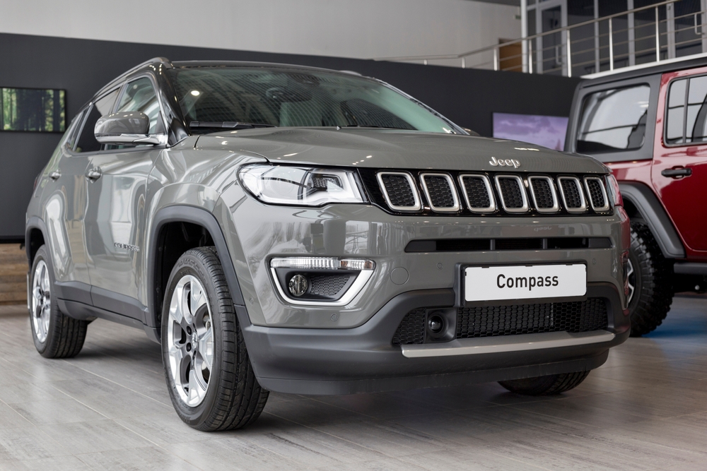 O Jeep Compass 2023 é um carro que está em processo de reestilização.