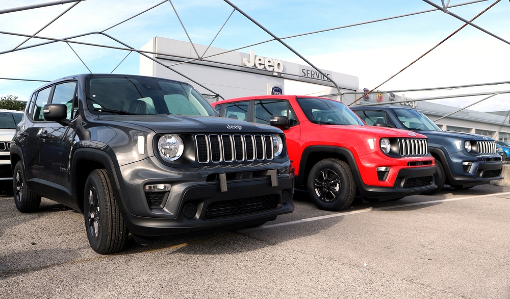 Frota de veículos por assinatura Jeep