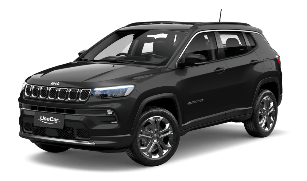 Jeep Compass T270 1.3 TB Flex Aut. 2023/2022 Preto - Assinatura de carros